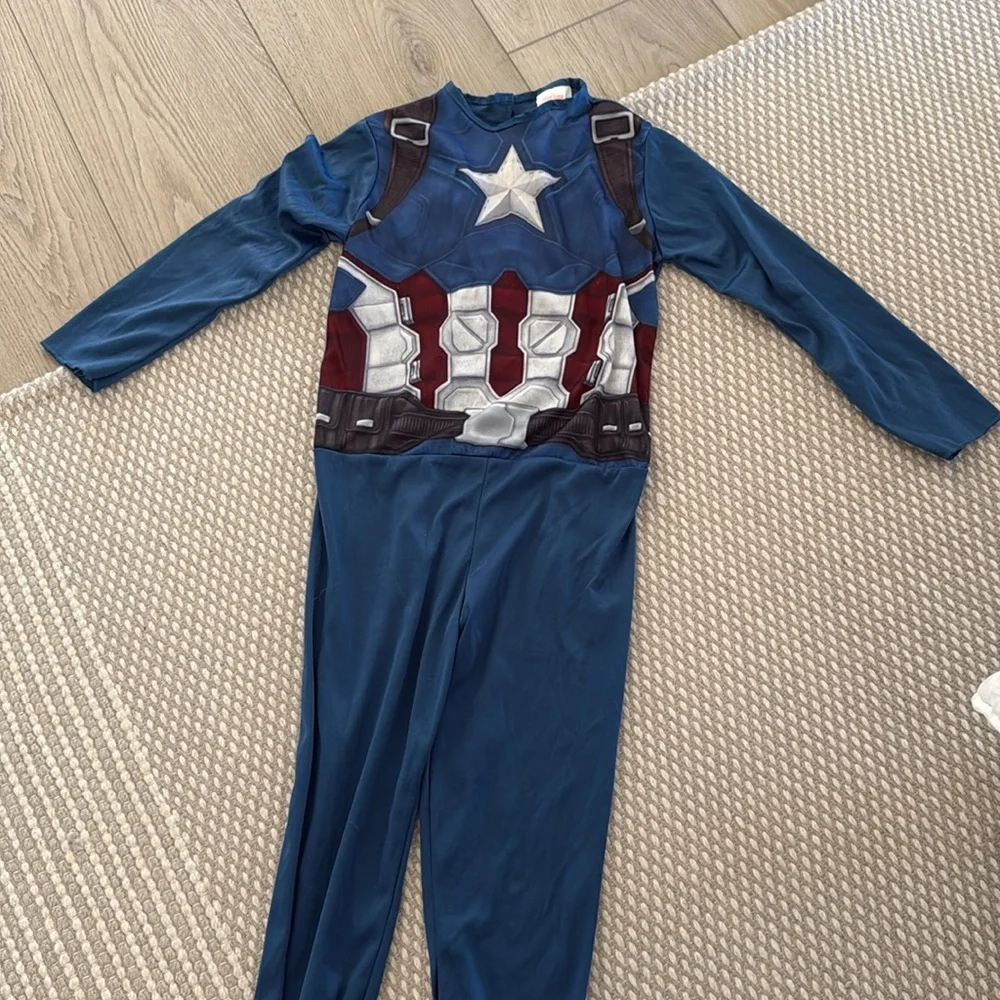 Captain America Superhero Costume Youth